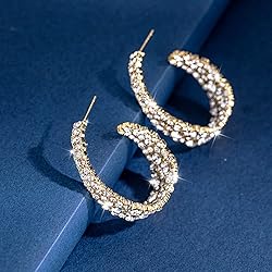 CEJUG Hoop Earrings for Women Bohemian Dangle Drop