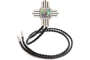 WENTUR Stone Bolo Ties for Men Western - Vintage Cowboy Bolo Tie for Women Western Costume Accessories