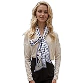 COtheSumay 100% Mulberry Silk Ribbon Scarf for Hair Beach Head Wraps for Women Handbag accessories Necktie