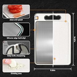 Titanium Cutting Board, Double Sided Chopping Board