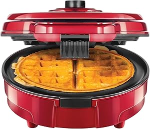 Chefman Anti-Overflow Belgian Waffle Maker