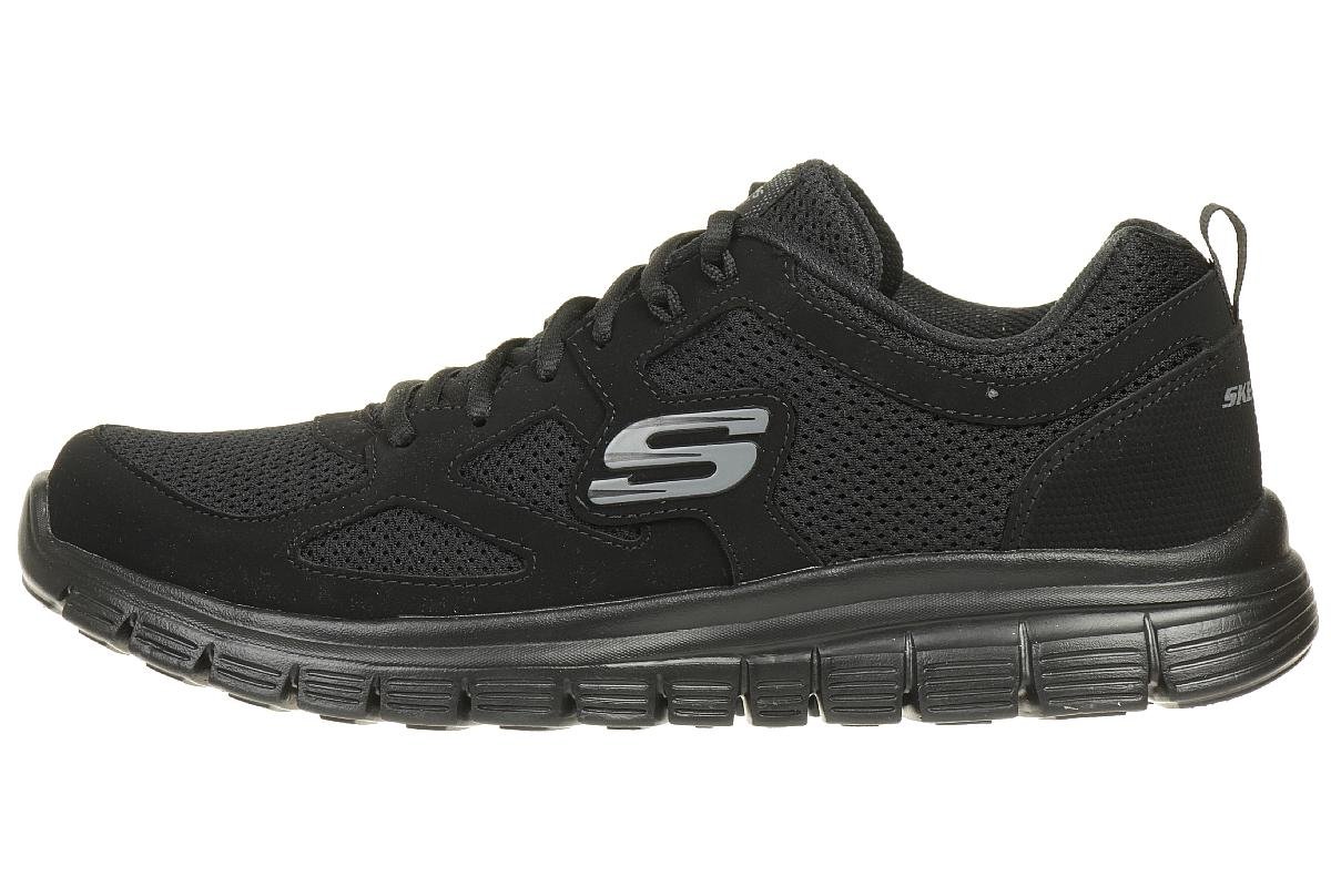 Skechers Burns- Agoura Herren Turnschuhe, Black, 47.5 EU