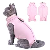 SUNFURA Cat Recovery Suit, Cat Onesie for Cats