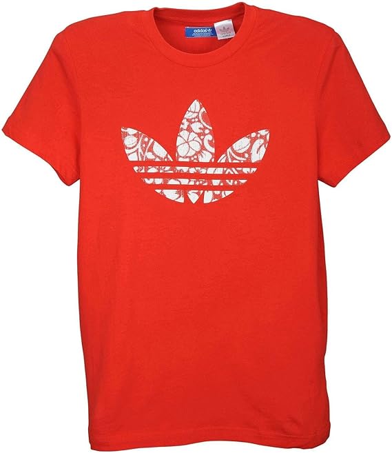 Amazon アディダスオリジナルス Adidas Originals Tシャツ Trefoil ハワイ Hawaii 赤 X 白 並行輸入品 L Tシャツ カットソー 通販
