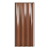 48" W Premium Foldable Accordion Doors, Double