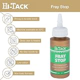 Hi-Tack Fray Stop Glue 60ml Clear Flexible Fabric Adhesive view 2