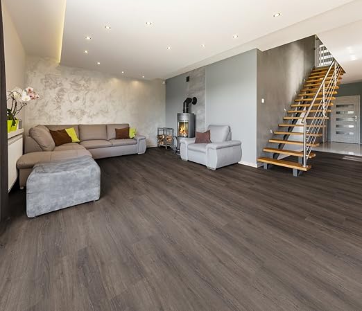 Pavimento In Vinile 2 Mm Autoadesivo 340 M² Impermeabile In