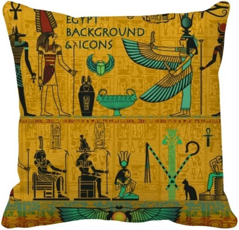 DIYthinker Ancient Egypt Pharaoh Art Pattern Throw Pillow
