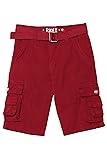 Raw X Boys Cargo Shorts 8-18 | 100% Cotton Belted