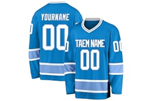 Custom Hockey Jersey for Mens Youth Personalized Ice Hockey Practice Jersey Uniform Add Own Name Number Team Logo Style 1