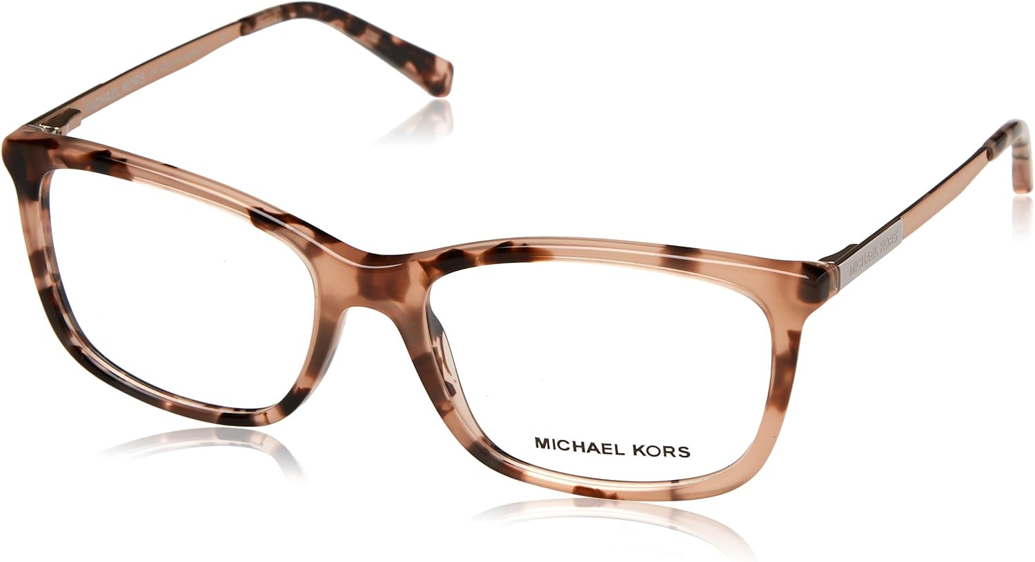 michael kors glasses pink tortoise