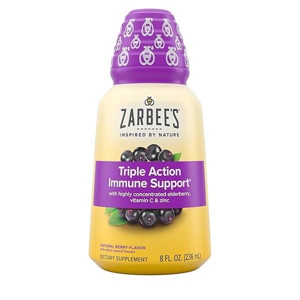 ZARBEE”S LIQUID DAILY IMMUNE SUPPORT, HIGH CONCENTRATE LIQUID,...
