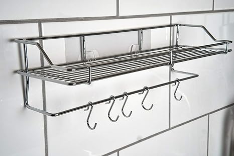 Magische Haken Original Regal mit Handtuchhalter und Haken: Amazon.de