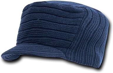 flat top knit hat