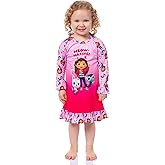 INTIMO Gabby's Dollhouse Toddler Girls' Meow-Mazing! Sleep Pajama Dress Nightgown