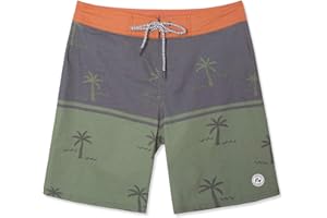 SURF CUZ Men's Vintage Cruzer Stretch Boardshort Chino Shorts