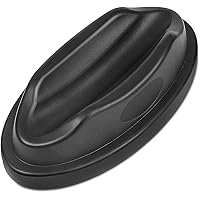 Flexzion Bike Trainer Front Wheel Block - Sturdy Molded Plastic Bicycle Stabilizing Leveling Block Support for Indoor Turbo T