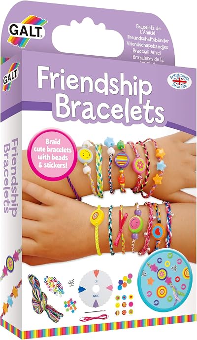 Galt Friendship Bracelets Jewellery Making Craft Kit for Kids 7+