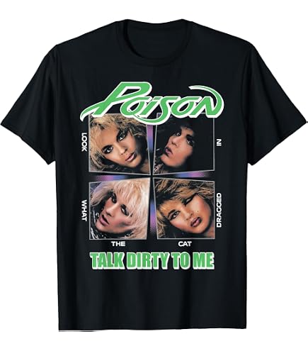 Amazon.com: Poison - Tour 1989 T-Shirt : Clothing, Shoes & Jewelry