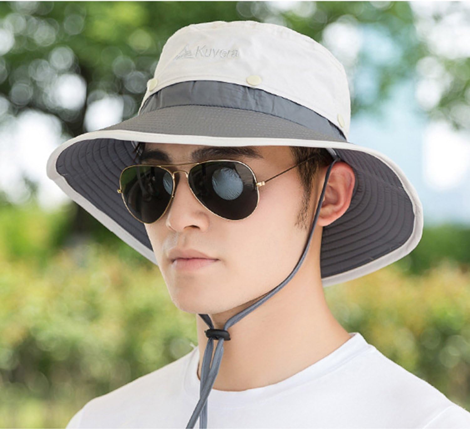 Cappello Da Sole Donna UPF50+ Con Tesa Larga E Paracollo | Protezione UV Leggero