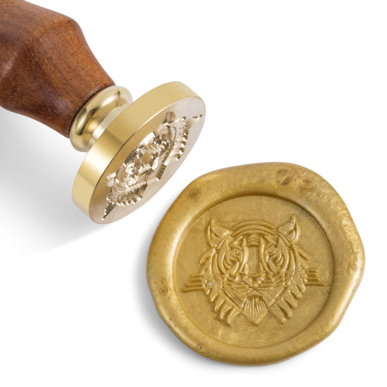Mceal Wax Seal Stamp Pattern Group 1 (Tiger)