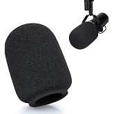 YOTESO Microphone Windscreen Compatible with Shure SM7B, Mic Cover Compatible with Shure SM7dB, Reduces Background Noise, Pop Filter for Recording