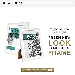 MCS Studio Gallery 8x10 Picture Frame White