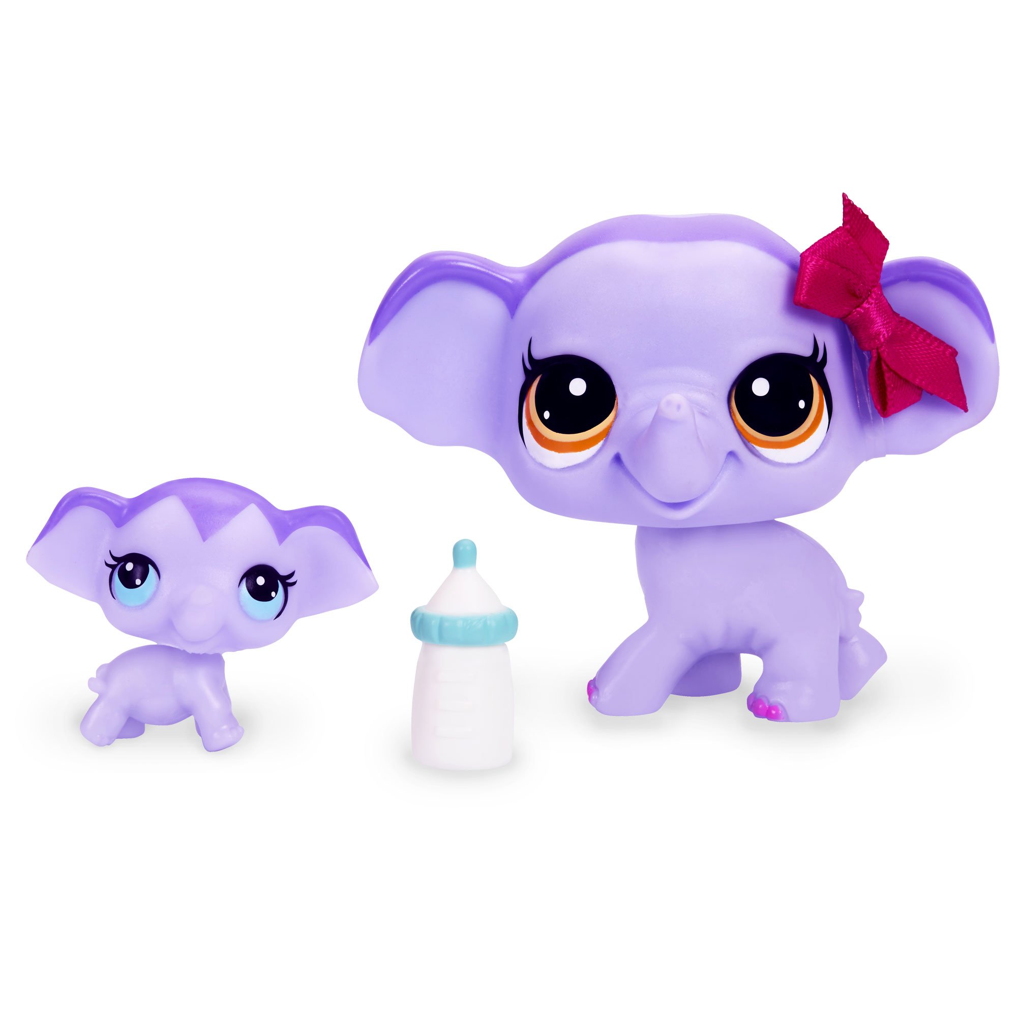 Littlest Pet Shop Elephant and Baby Elephant Figure Set Buy Online in