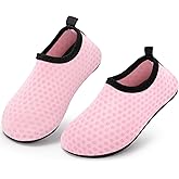 Kids Boys Girls Swim Water Shoes, Toddler Kids Swim Water Shoes Non-Slip Quick Dry Beach Shoes,Barefoot Sports Shoes Aqua Socks for Beach Outdoor Sports