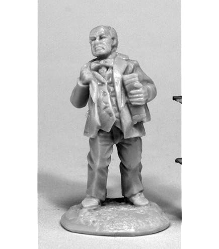 Pechetruite 1 X Max Graves Pulp Era Investigator - Reaper Bones Figurine Pour Jeux De Roles Plateau