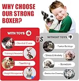 Zinbo Indestructible Nylon Dog Toy Bone for Aggressive Chewers, Real Bacon view 6