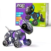 Educational Insights PYXEL A Coder's Best Friend | Programmable Coding Robot for Kids with Blockly &amp; Python Languages, Learn Early Robotics, Kids Robot &amp; STEM Toys