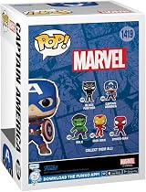 Funko Marvel Captain America New Classic Collectible Vinyl Figure view 3