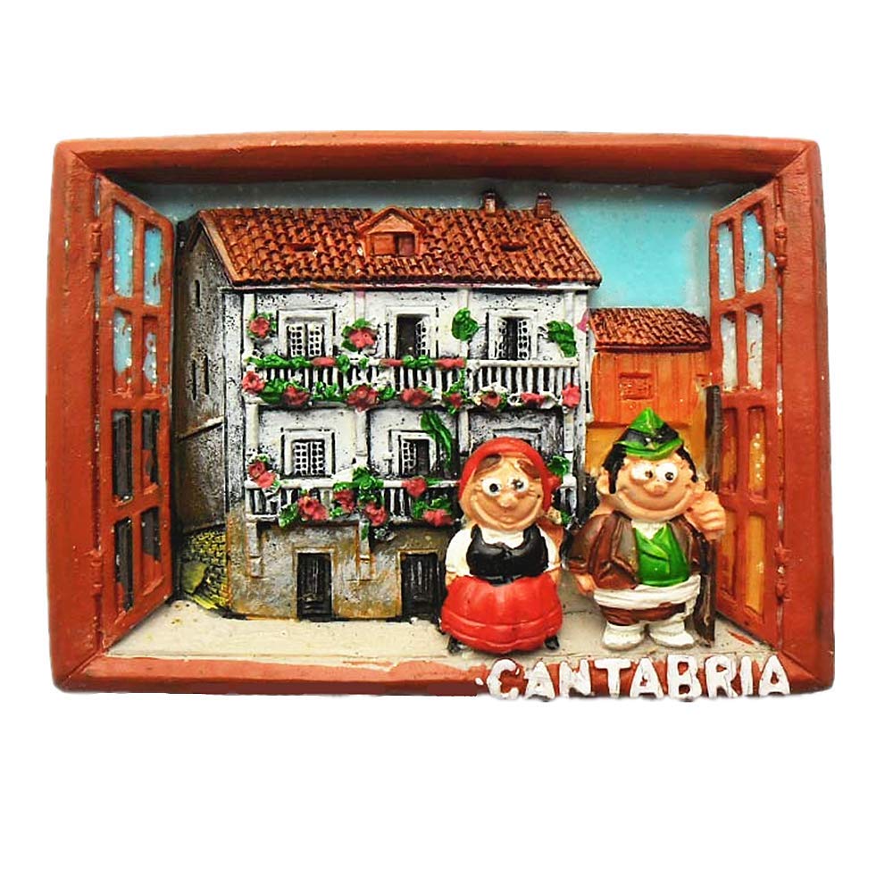 3D Cantabria España Imán de Nevera regalo de recuerdo turístico ...
