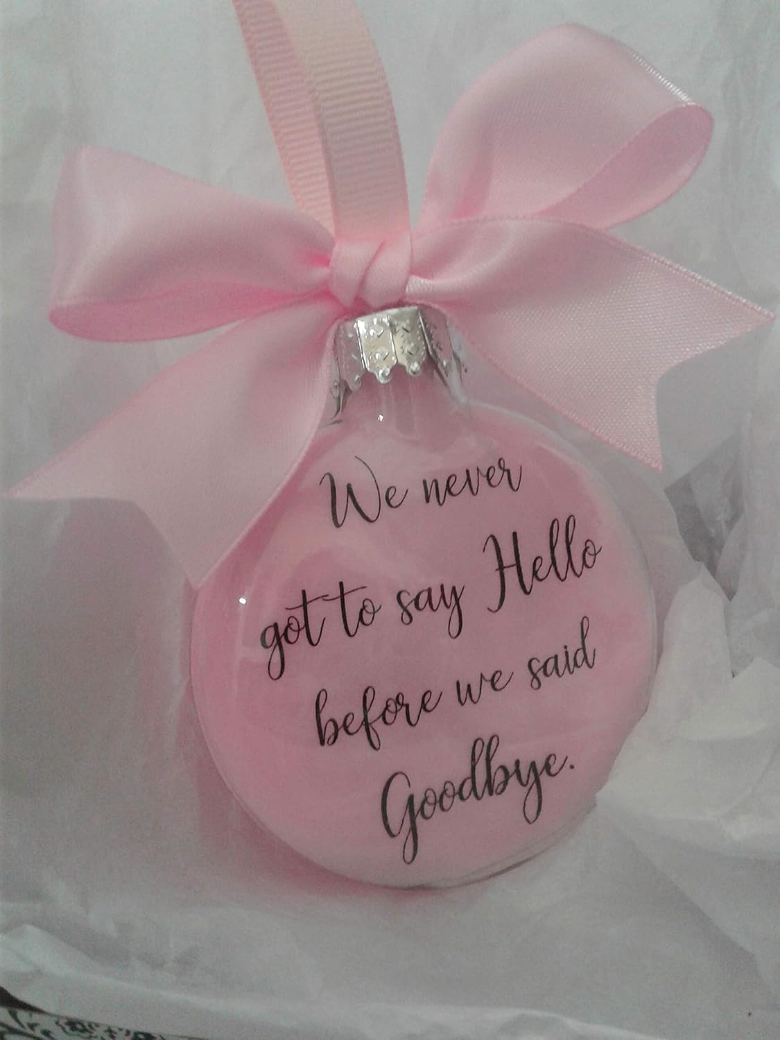 miscarriage baby ornament