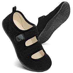 Besroad House Socks Shoes for Womens Soft Diabetic