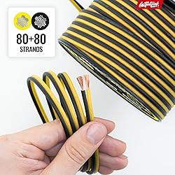 Install Link 16 AWG Gauge Speaker Wire Cable