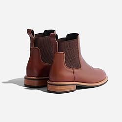 Nisolo Carmen Chelsea Boot 2.0, Brandy, 9, Boots
