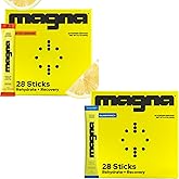 MAGNA Electrolytes Powder Drink Mix Bundle &ndash; Tea Lemonade &amp; Island Punch Flavors, 56 Servings | Hydration, Energy &amp; Focus Support with Sodium, Potassium, Vitamin D, B6 &amp; B12