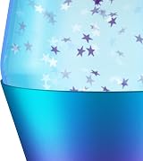 Lava Lamp Chrome Star Glitter Motion Lamp Green 14.5 in Lava Brand view 4