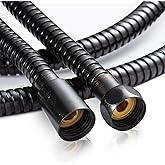 OFFO Shower Hose Oil Rubbed Bronze Kink Free Stainless Steel Shower Hose Attachment Electroplating Handheld Shower Head Hose 