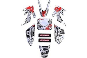 ZXTDR Decal Graphics Sticker Fairing Kit for CRF50 Pit PRO Dirt Bike