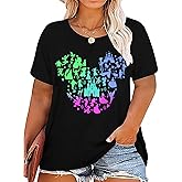 Plus Size Magical Shirts Women Magic Kingdom T Shirts Graphic Tee Cute Holiday Shirt Family Vacation Tops