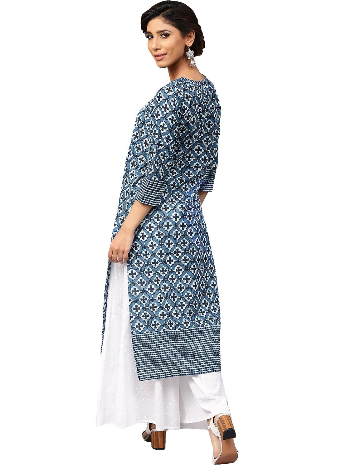 amayra women's cotton straight kurti