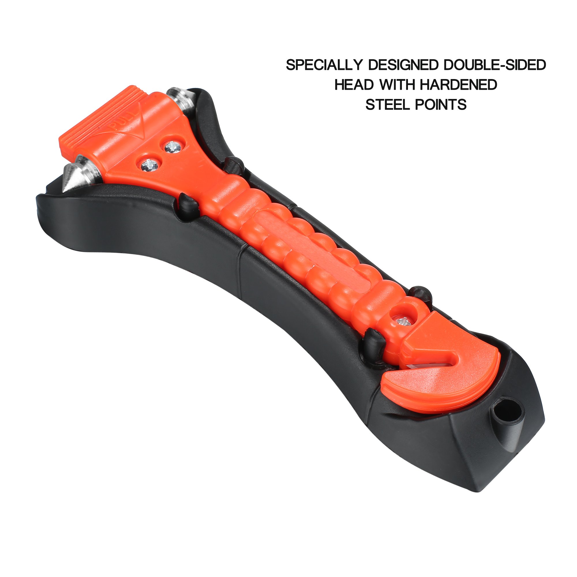 Kindsells Car Auto Emergency Safety Hammer Belt Window Glass Breaker Punch Cutter Bus Escape Rescue Tool Kit Survival Gear