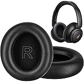 Soundcore Life Q30 Q35 Replacement Ear Pads Ultra-Soft Protein Leather Memory Foam Ear Cushions Compatible with Anker Soundcore Life Noise Cancelling Headphones