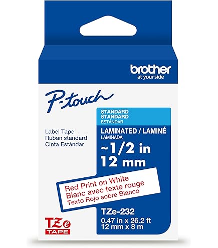Amazon.com: Brother Genuine P-Touch TZE-252 Tape, 1