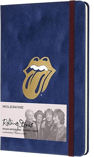 Caderno, Moleskine, Rolling Stones