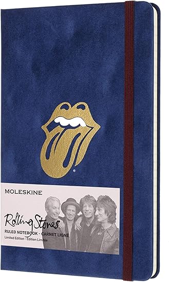 Caderno, Moleskine, Rolling Stones 