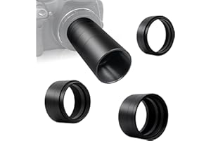 Astromania Astronomical T2-Extension Tube Kit for Cameras and eyepieces - Length 5mm 8mm 10mm 15mm 20mm 40mm - M42x0.75 on Both Sides